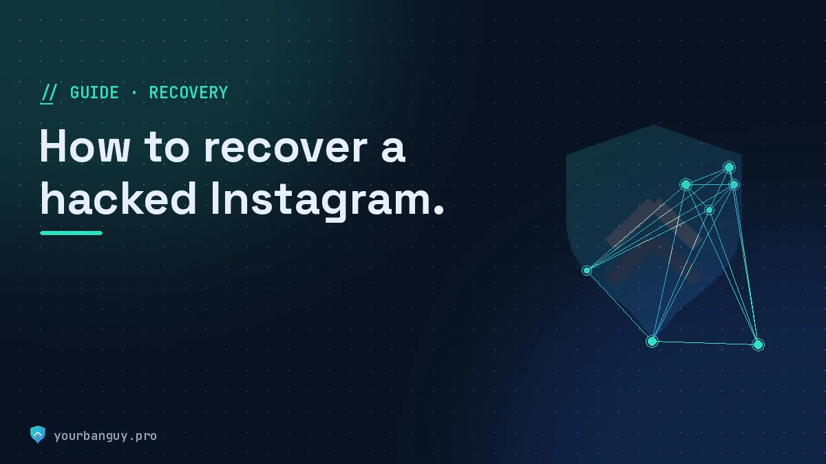 Guide hero: how to recover a hacked Instagram account