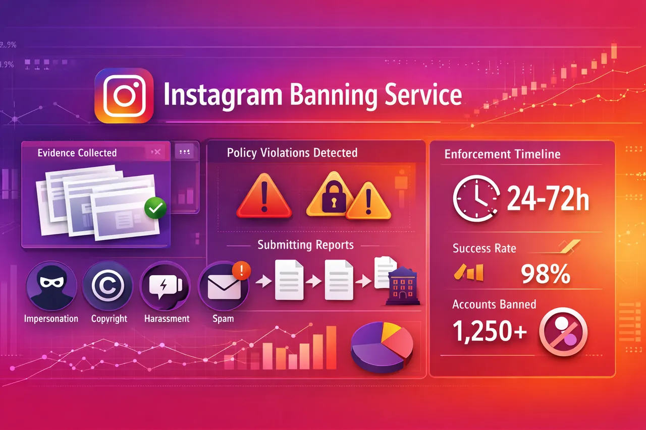 Mass report instagram account 2026 — evidence-led takedown of an abusive Instagram profile through Meta’s official channels.
