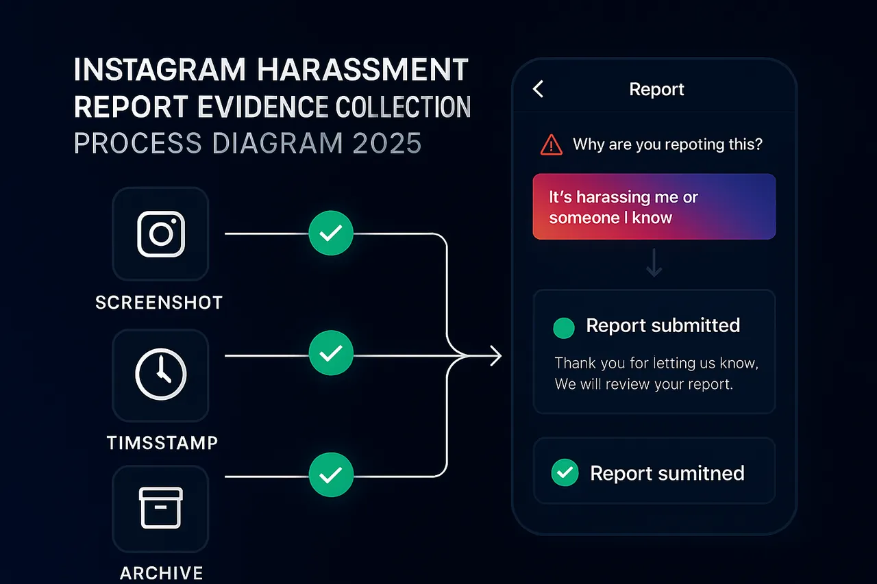 What evidence-led reporting looks like when an Instagram spam report bot ring is targeting your account.